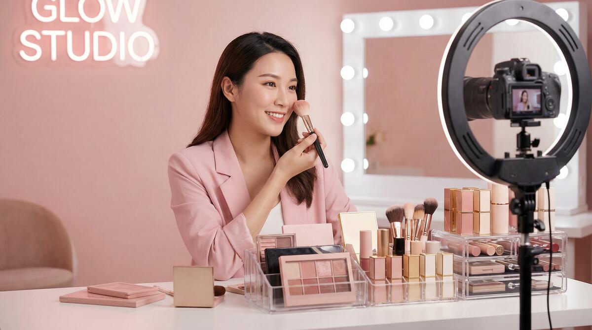 小马拉大车美妆视频教程